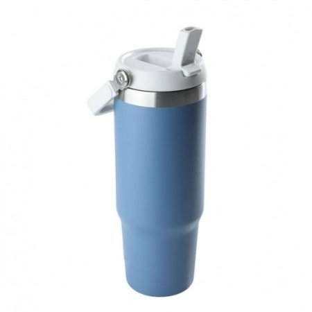 Ozark Trail 30 oz Insulated Stainless Steel Tumbler with Swivel Handle - Indigo Blue
