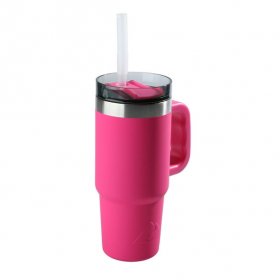 Ozark Trail 18 oz Insulated Stainless Steel Tumbler with Handle - Hot Pink