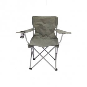 Ozark Trail ZM110904Y Classic Folding Camp Chairs with Mesh Cup Holder, Set of 4