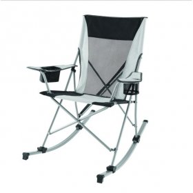 Ozark Trail 8214 Outdoor Tension Camp 2 in 1 Rocking Chair, White