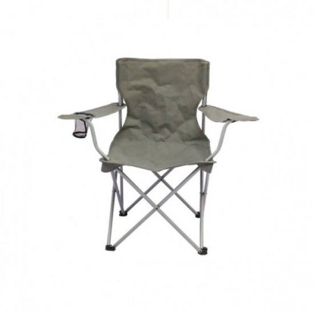 Ozark Trail ZM110904Y Classic Folding Camp Chairs with Mesh Cup Holder, Set of 4