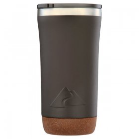 Ozark Trail 18 oz Insulated Stainless Steel Tumbler with Cork Bottom, Black