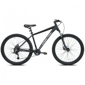 Ozark Trail 27.5" Vibe Mountain Bike, Medium Frame, Black, Adult, Unisex