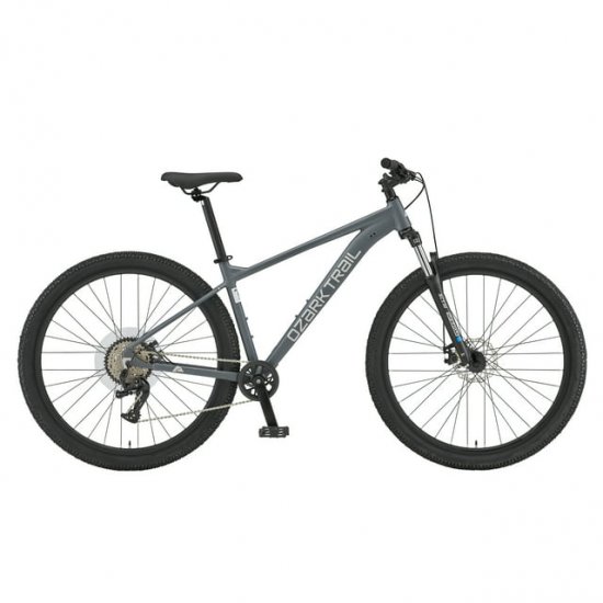 Ozark Trail 29\" Ridge Mountain Bike, Medium Frame, Gray, Adult, Unisex